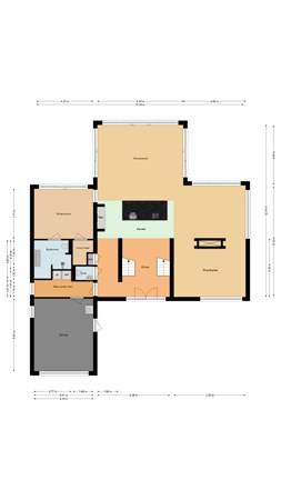 Floorplan - Nijstad 18, 7909 HS Hoogeveen